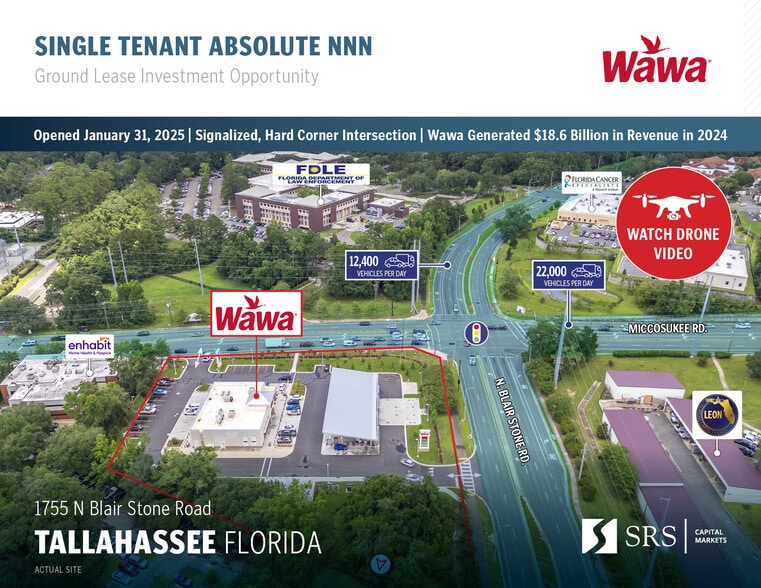 Primary Photo Of 1755 N Blair Stone Rd, Tallahassee Storefront For Sale