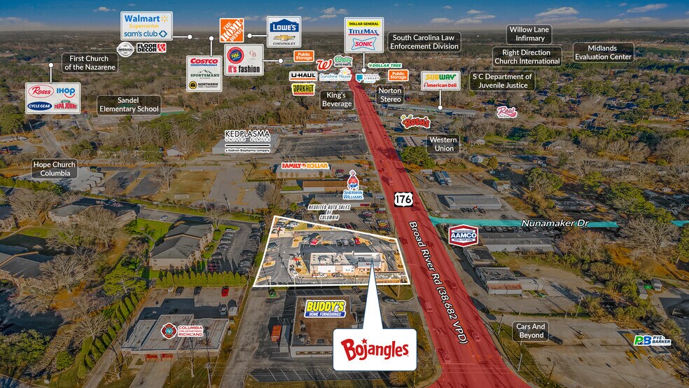 More Photos Of 2423 Broad River Rd, Columbia Fast Food For Sale