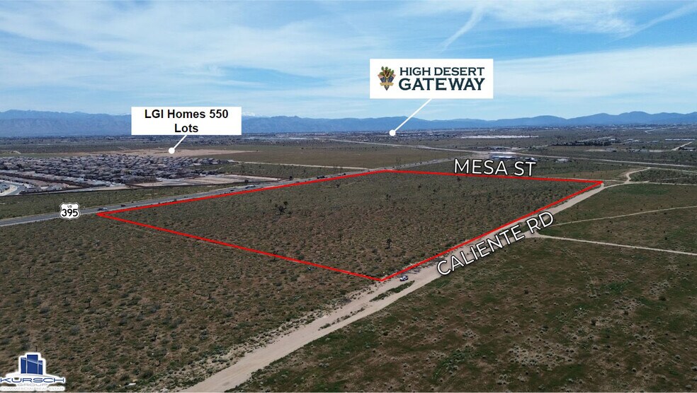 More Photos Of CA- 395 @ Mesa St., Victorville Land For Sale