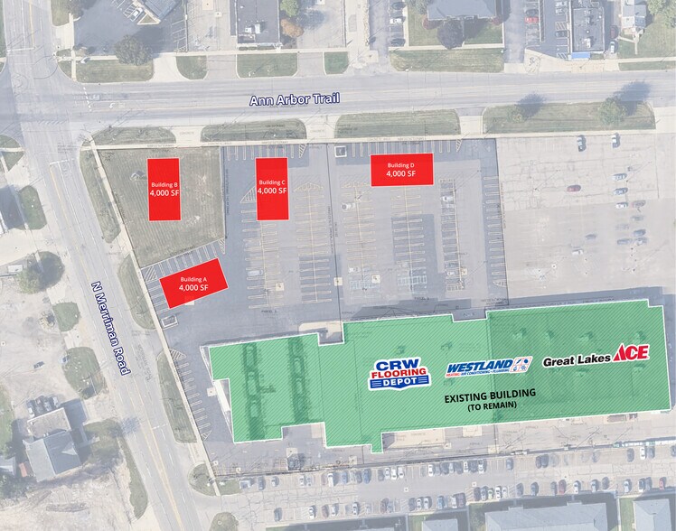 Primary Photo Of 31313 Ann Arbor Trl, Westland Land For Lease