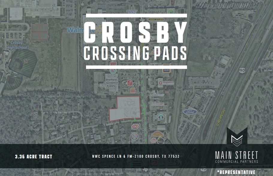Primary Photo Of 14029-14095 Farm to Market 2100, Crosby Land For Lease