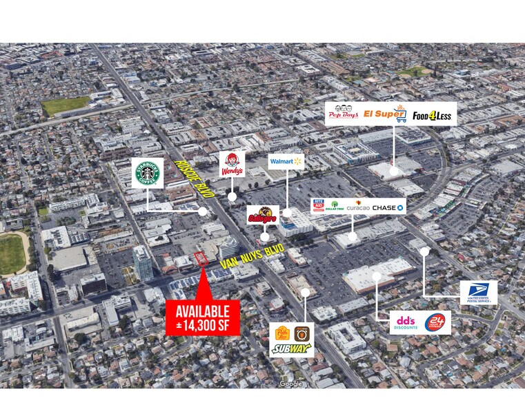 More Photos Of 8229 Van Nuys Blvd, Panorama City Restaurant For Lease