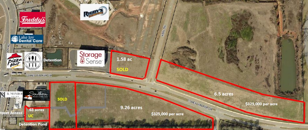 Primary Photo Of Lake Joy Road, Warner Robins Land For Sale
