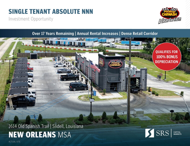 Primary Photo Of 1614 Old Spanish Trl, Slidell Carwash For Sale