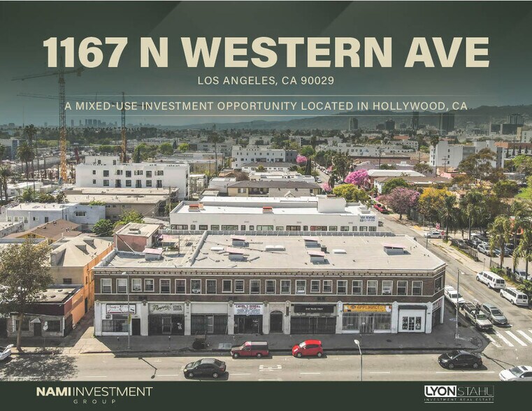 Primary Photo Of 1167-1191 N Western Ave, Los Angeles Storefront Retail Residential For Lease