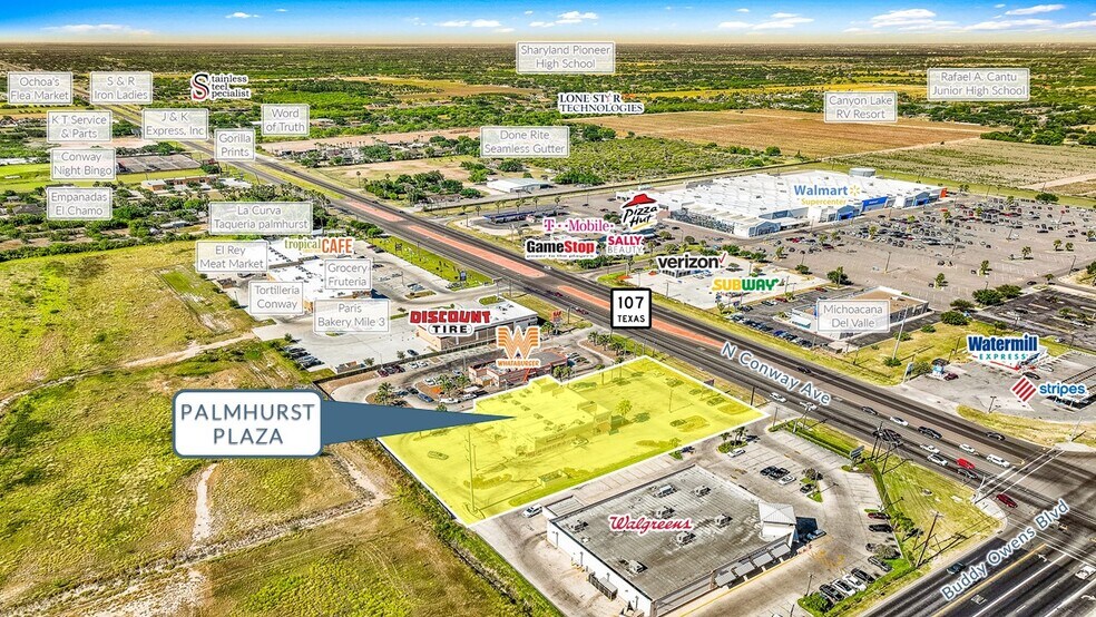 More Photos Of 4313 N Conway Ave, Palmhurst Storefront For Sale