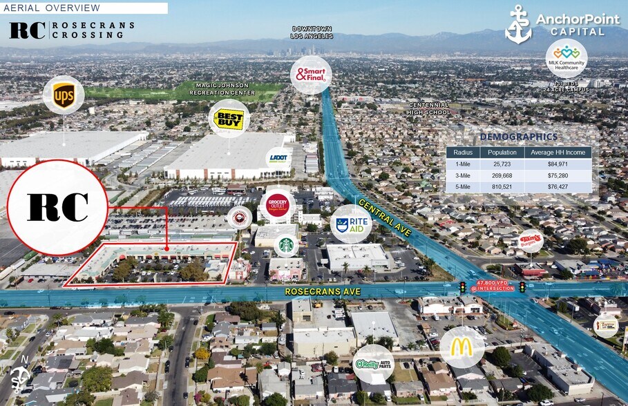 More Photos Of 2251 W Rosecrans Ave, Compton Unknown For Lease