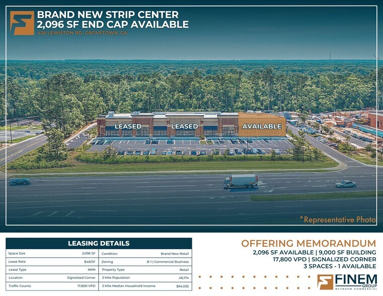 Primary Photo Of 426 Lewiston Rd, Grovetown General Retail For Lease