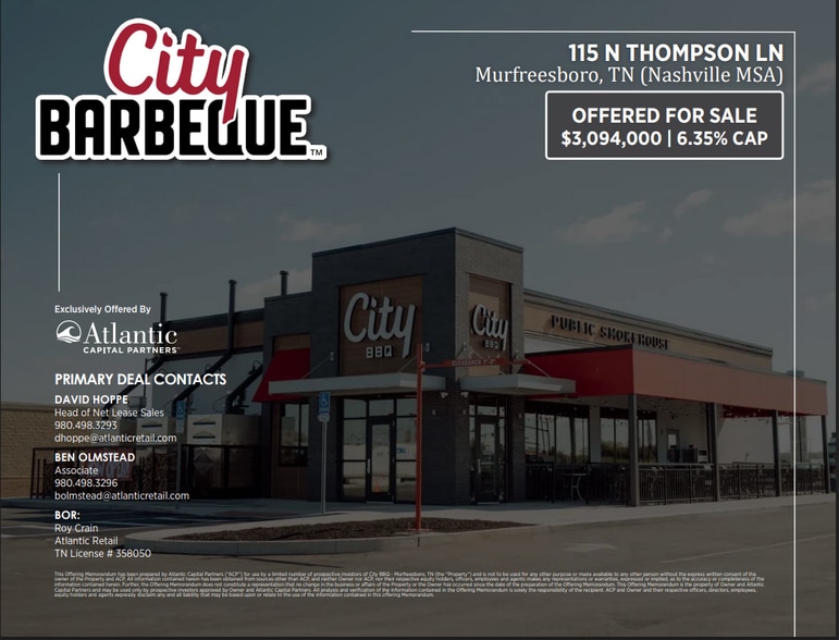 More Photos Of 115 N Thompson Ln, Murfreesboro Fast Food For Sale