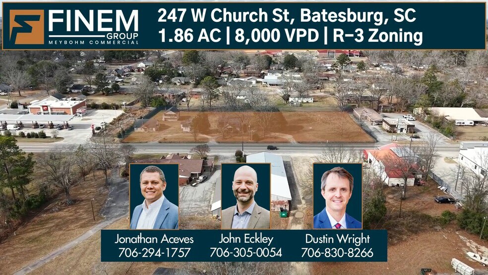 Primary Photo Of 247 W Church St, Batesburg-Leesville Land For Lease