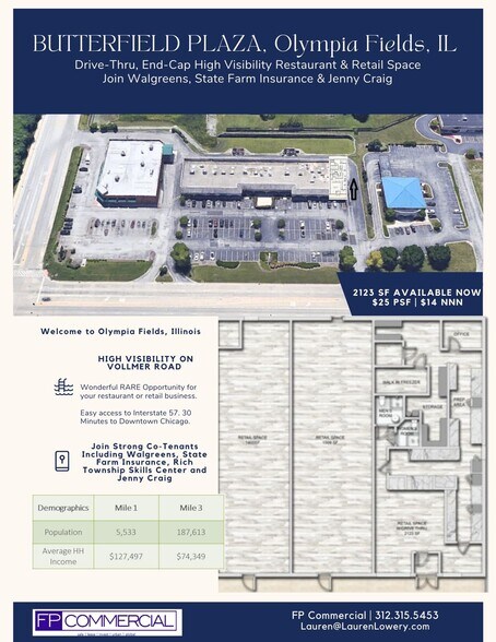 More Photos Of 3212-3252 Vollmer Rd, Olympia Fields Unknown For Lease