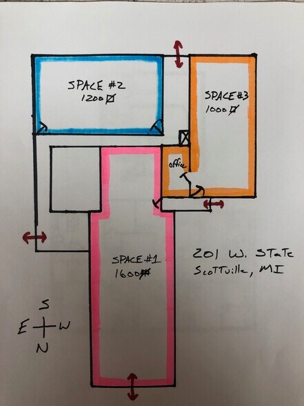 More Photos Of 201 W State St, Scottville Specialty For Lease