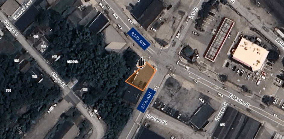 Primary Photo Of 100 W Main St, Monongahela Land For Sale