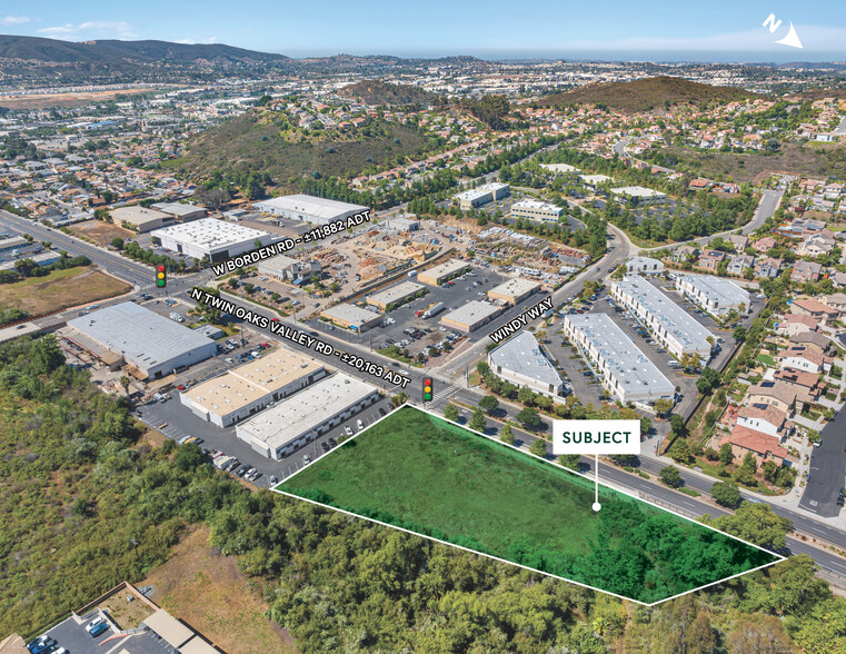 Primary Photo Of NEC of N. Twin Oaks Valley Rd & Windy Way, San Marcos Land For Sale