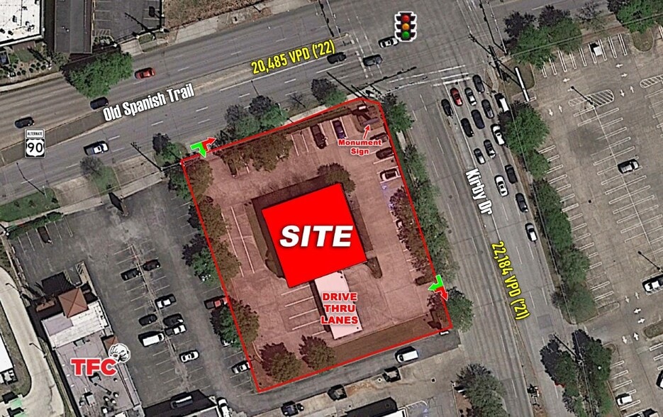 More Photos Of 8002 Kirby Dr, Houston Bank For Lease