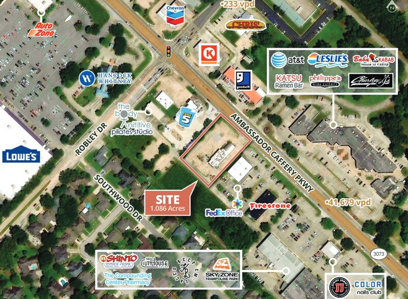 More Photos Of 3806 Ambassador Caffery Pky, Lafayette Fast Food For Sale