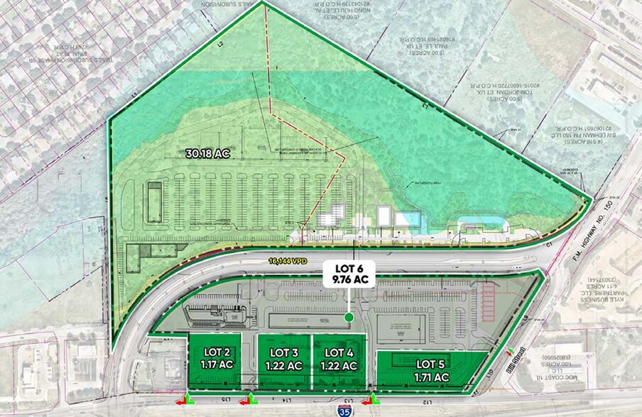 More Photos Of IH-35 & FM 150, Kyle Land For Sale