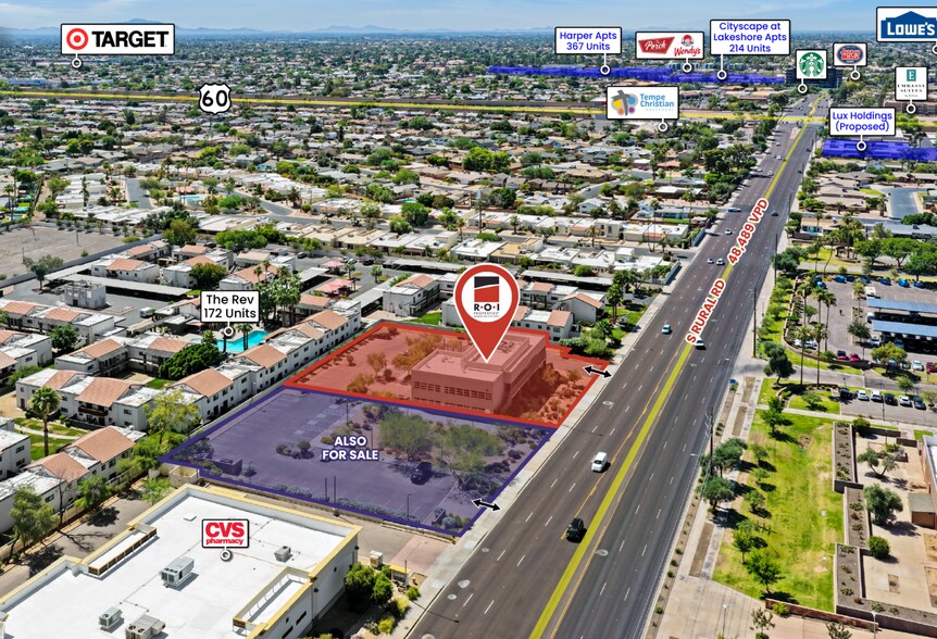 Primary Photo Of 3345 S Rural Rd, Tempe Office For Sale