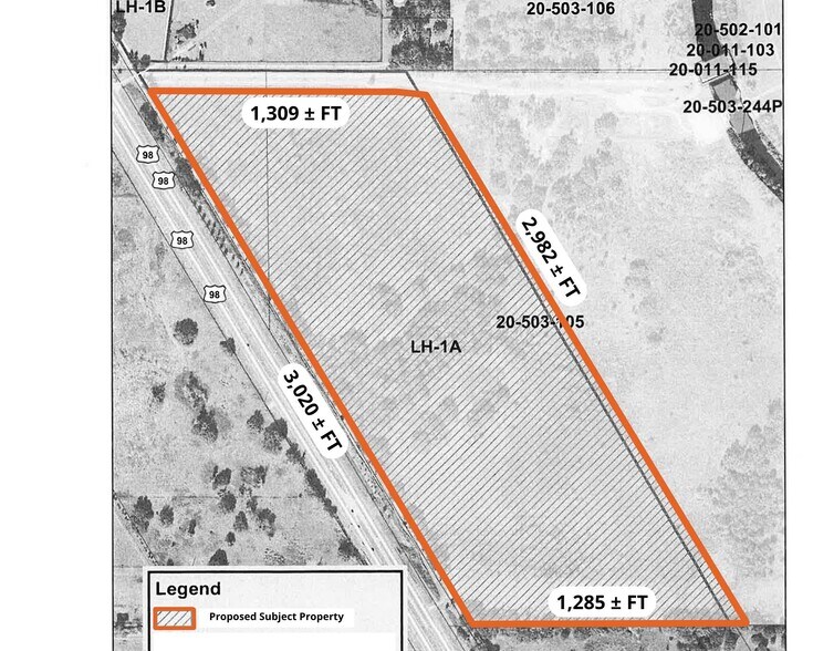 More Photos Of Bartow Rd @ Bartow Rd(US HWY 98)/Cedar Ridge Rd, Bartow Land For Sale