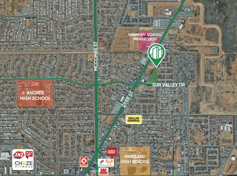 More Photos Of Sun Valley Dr 6001, El Paso Land For Sale