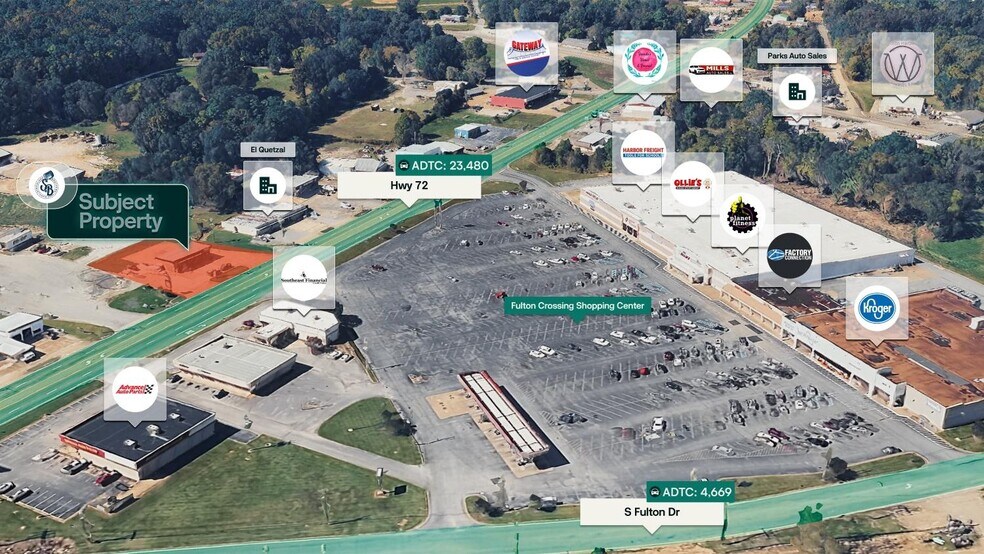 More Photos Of 301 US 72, Corinth Auto Repair For Sale