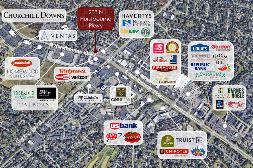 More Photos Of 203 N Hurstbourne Pky, Louisville General Retail For Lease