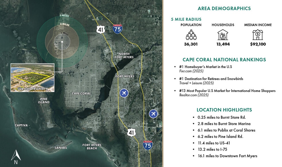 More Photos Of 3301-3501 Caloosa Pkwy, Cape Coral Land For Sale
