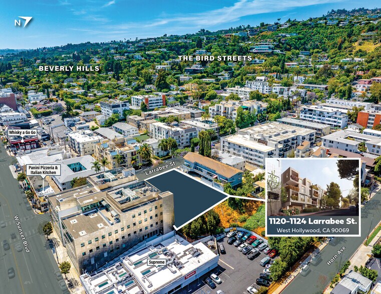 More Photos Of 1124 Larrabee St, West Hollywood Land For Sale