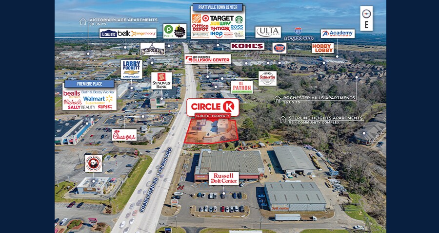 More Photos Of 2010 Cobbs Ford rd, Prattville Freestanding For Sale