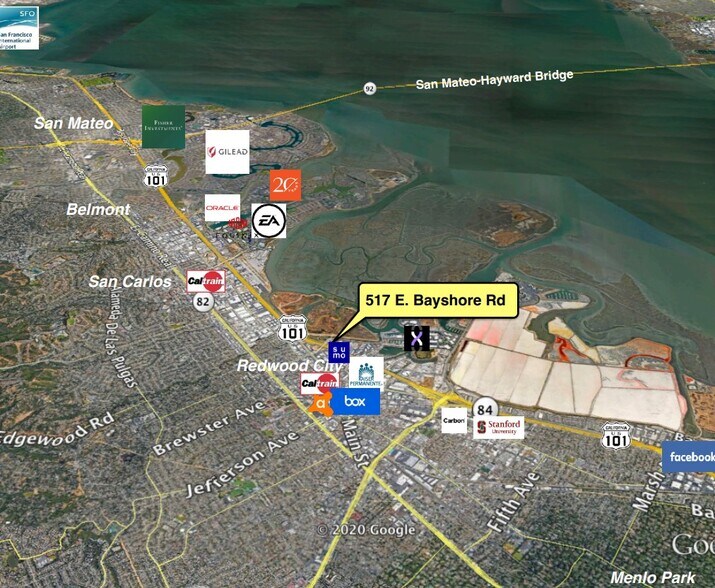 More Photos Of 517 E Bayshore Rd, Redwood City Warehouse For Sale