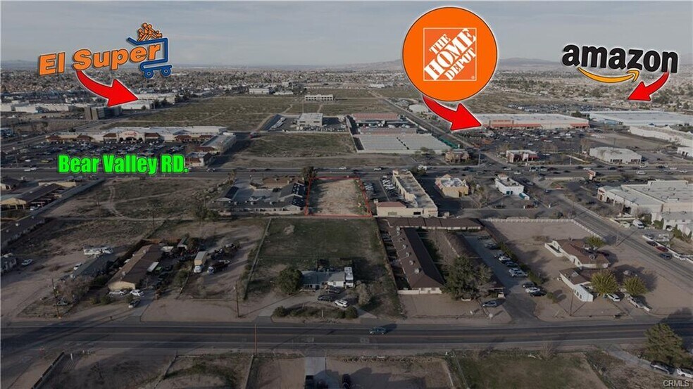Primary Photo Of Bear Valley Rd @ Locust Ave., Hesperia Land For Sale