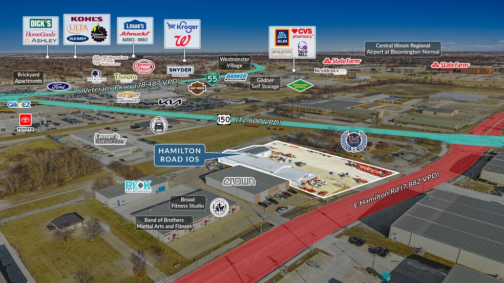 More Photos Of 1716 E Hamilton Rd, Bloomington Storefront For Sale