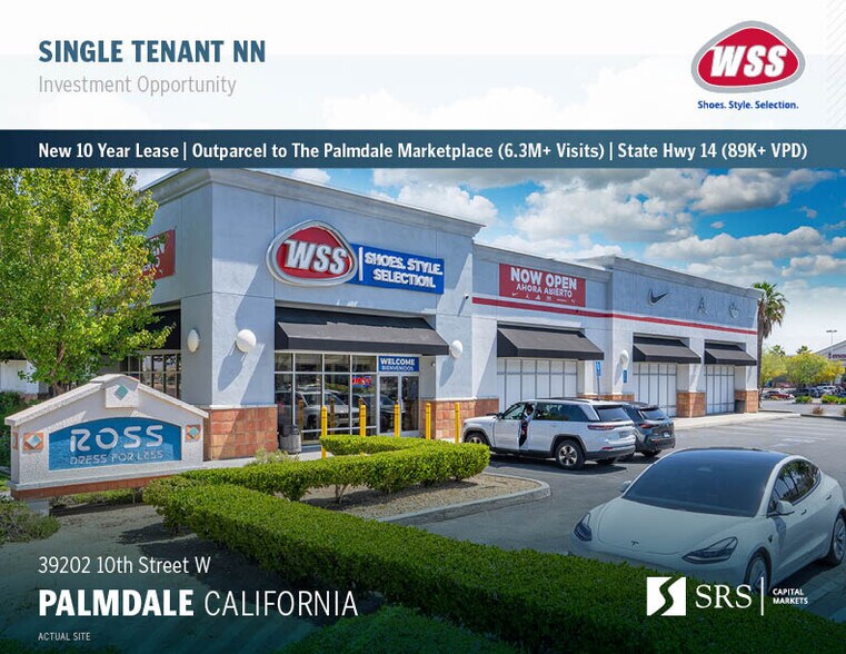 Primary Photo Of 39202 10th St W, Palmdale General Retail For Sale