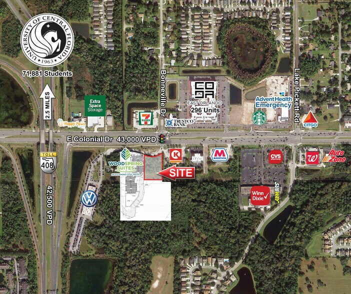 More Photos Of 12800 E Colonial Dr, Orlando Land For Sale