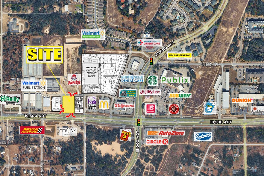 Primary Photo Of County Line Rd @ Mariner Blvd, Spring Hill Land For Lease