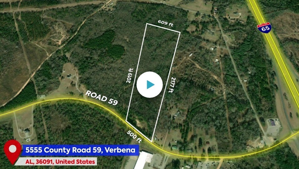 Primary Photo Of 5559 County Road 59, Verbena Land For Sale