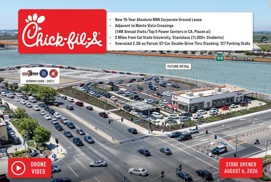 Primary Photo Of 2630 Tuolumne rd, Turlock Fast Food For Sale