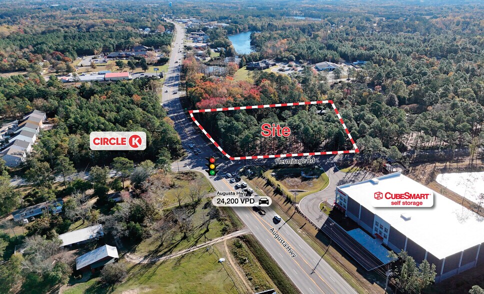 More Photos Of Augusta Hwy at Hermitage Rd, Lexington Land For Sale