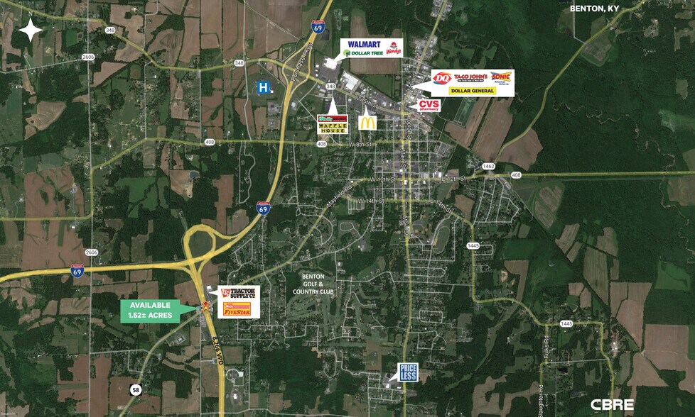 More Photos Of 1870 Mayfield Hwy, Benton Land For Sale