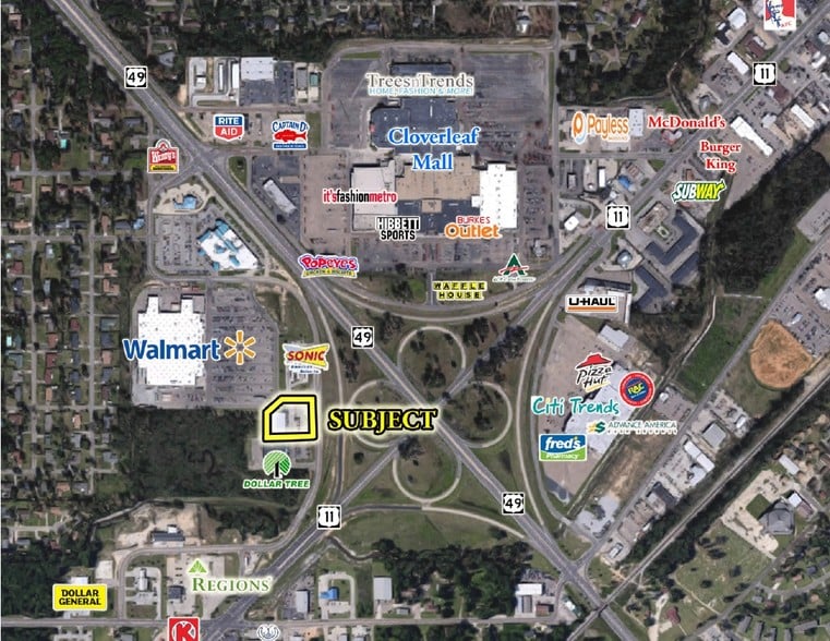 More Photos Of 5891 Us Highway 49, Hattiesburg Storefront For Sale