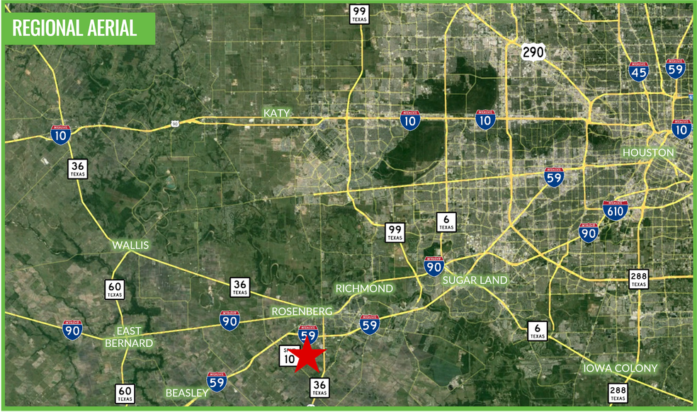 More Photos Of 2 Acres on Highway 36 Rosenberg TX 77471, Rosenberg Land For Sale