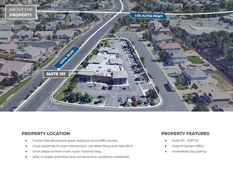 More Photos Of 5050 Vista Blvd, Sparks Medical For Lease