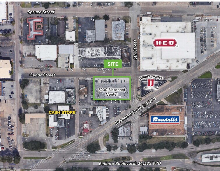 More Photos Of 5200 Bissonnet St, Bellaire Unknown For Lease