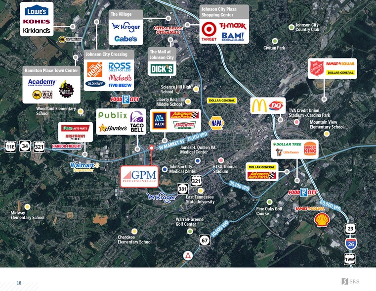 More Photos Of 1702 W Market St, Johnson City Service Station For Sale