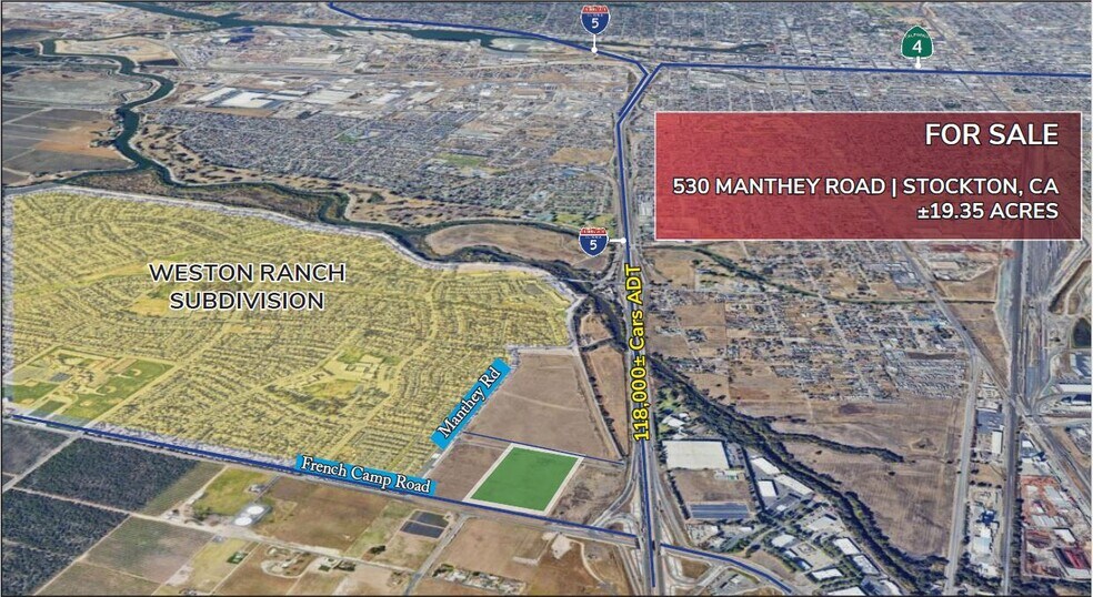 Primary Photo Of 530 Manthey, Stockton Land For Sale