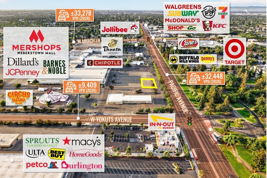 Primary Photo Of adj. to 5110 Pacific Ave, Stockton Land For Sale