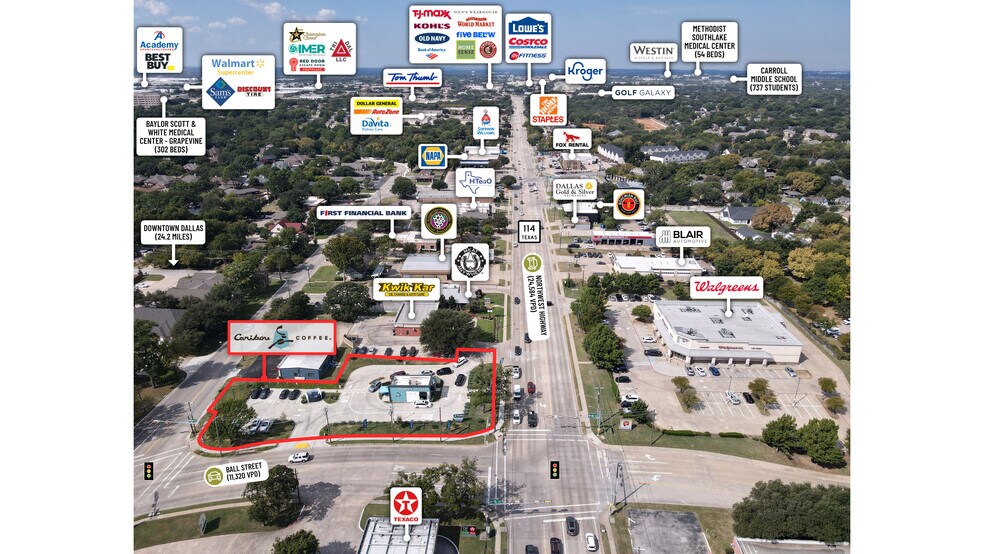 More Photos Of 897 W. Northwest hwy, Grapevine Fast Food For Sale