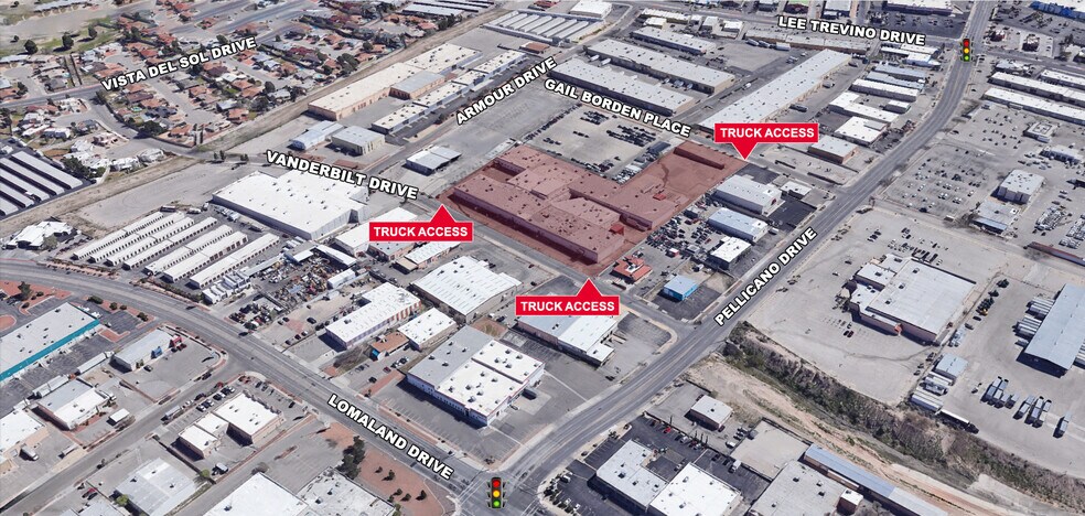 More Photos Of 1430 Vanderbilt Dr, El Paso Warehouse For Lease