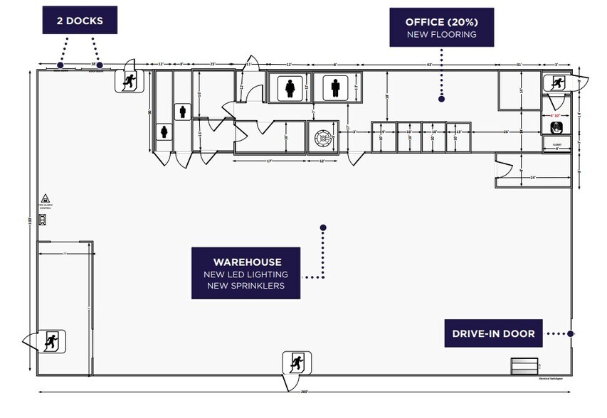 More Photos Of 301 W Interstate Rd, Addison Warehouse For Lease
