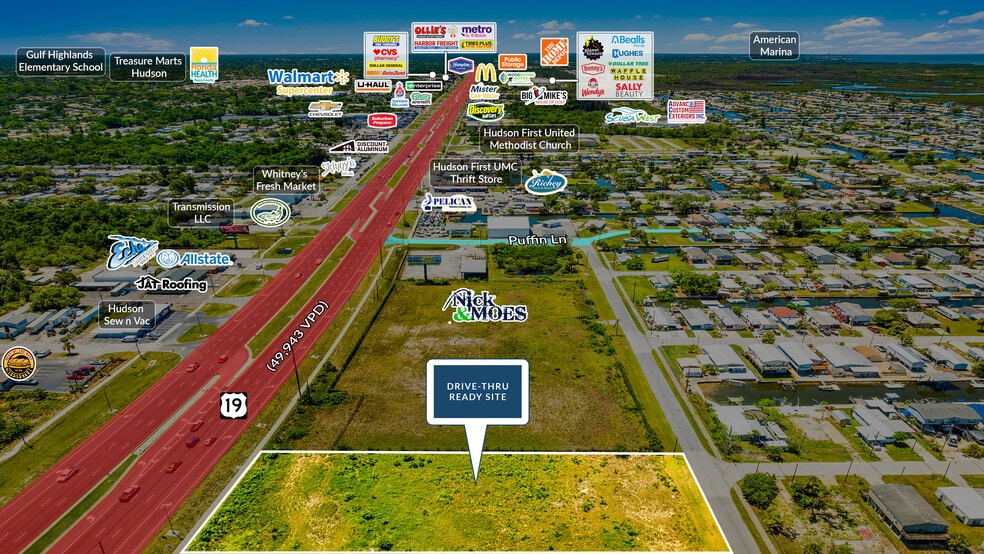 More Photos Of 13521 US-19, Hudson Land For Sale